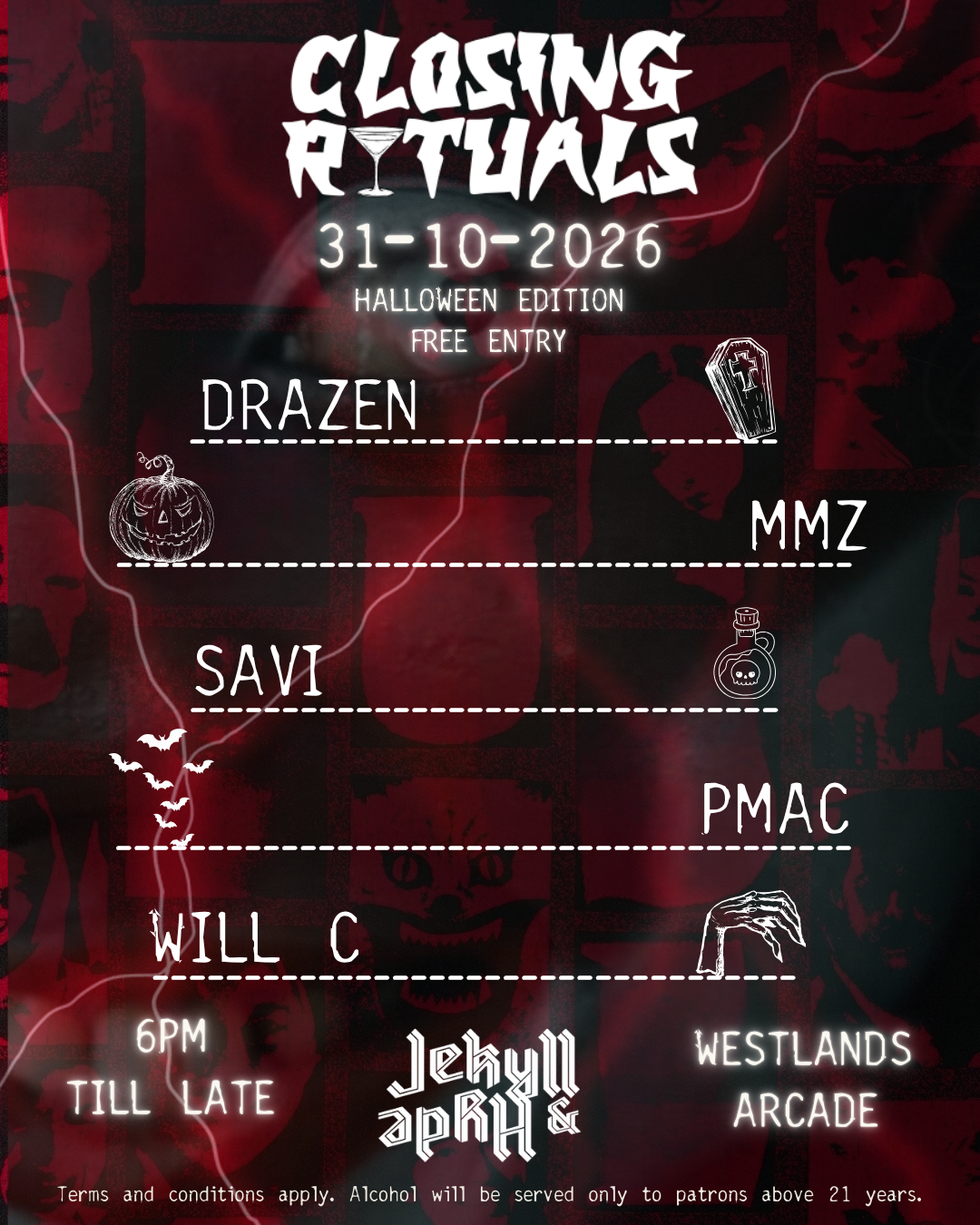 Closing Rituals - Jekyll & Hyde Events Nairobi