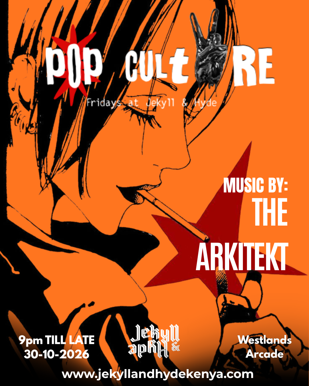Pop Culture - Jekyll & Hyde Events Nairobi