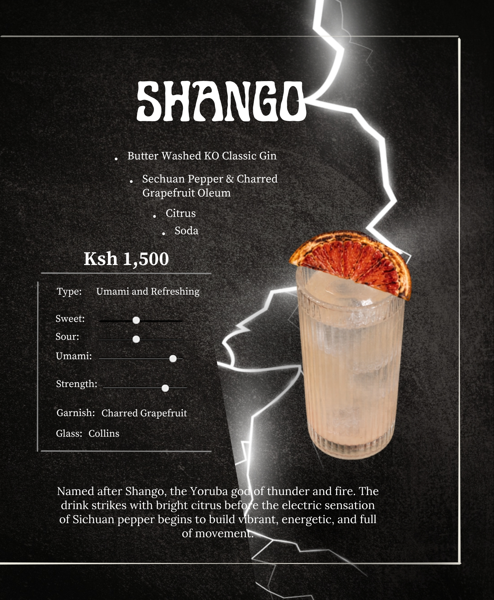 Tribute to Africa Menu — page 14